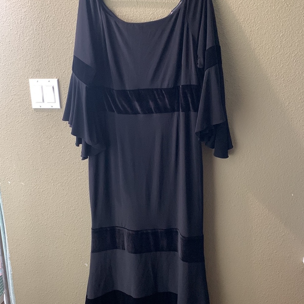 XScape maxi dress size 16W plus size formal whimsigoth - Picture 11 of 11